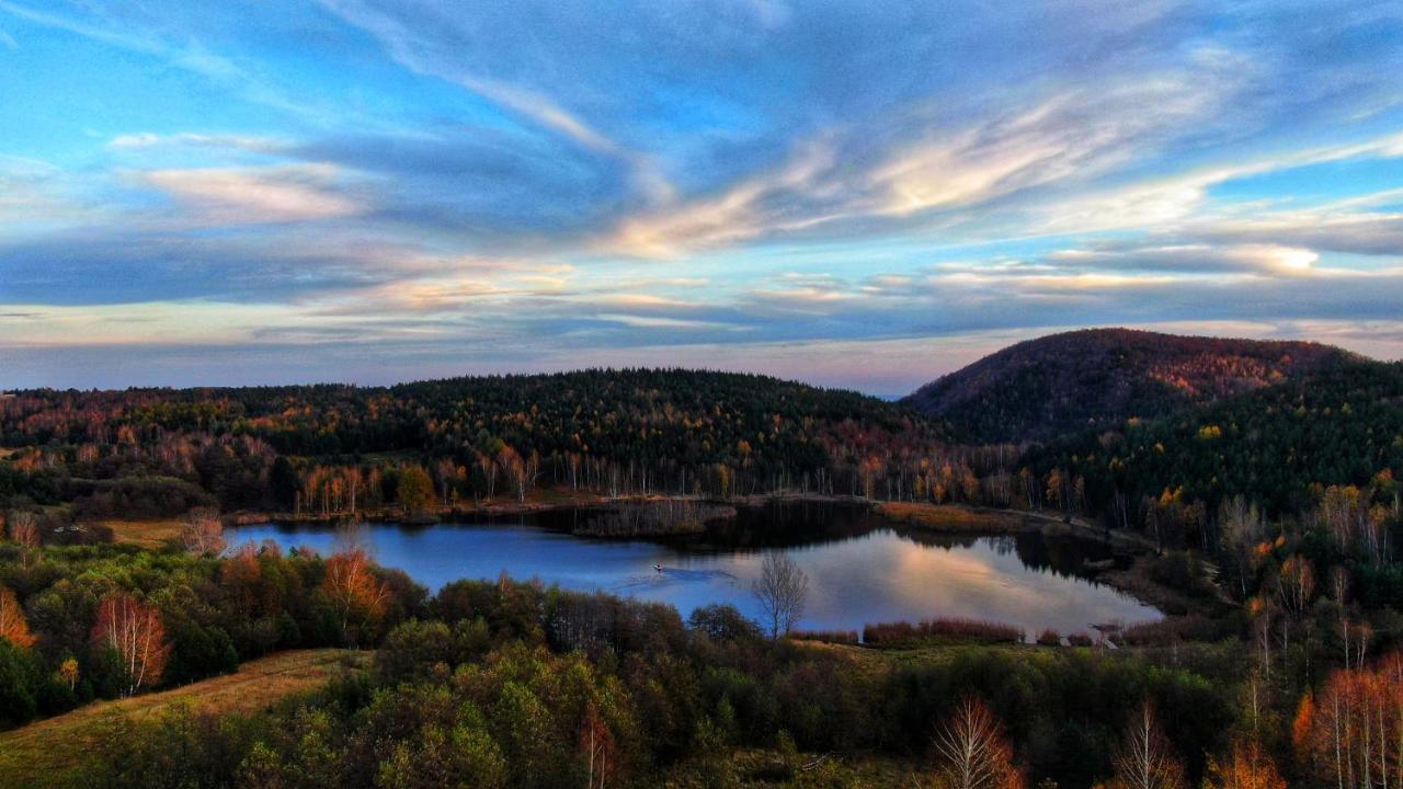 Готель Pensiunea Lacul Mocearu Budesti  Екстер'єр фото
